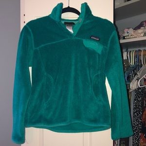 Patagonia Pullover in Turquoise